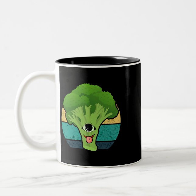 Tasse 2 Couleurs Brocoli Fromages Broccoli Spirit (Gauche)