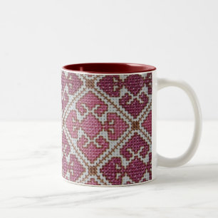 Tasse 2 Couleurs Broderie