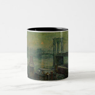 Tasse 2 Couleurs Brooklyn Bridge (New York City Landmark) (NYC)