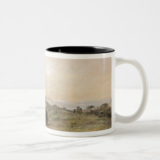 Tasse 2 Couleurs Bruyère de John Constable | Hampstead, regardant (Droit)
