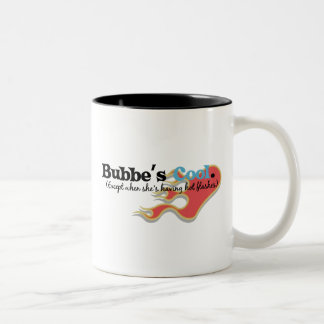 Tasse 2 Couleurs Bubbe a des bouffées de chaleur