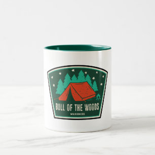 Tasse 2 Couleurs Bull Du Bois Wilderness Camping Oregon