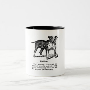 TASSE 2 COULEURS BULLDOG CLASSIQUE DOG BREED