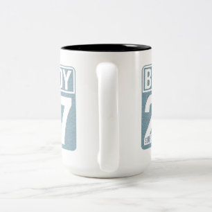 Tasse 2 Couleurs Buoy Club 27 Surfs Côte vintage