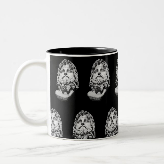 Tasse 2 Couleurs Buste gréco-romain (Gauche)
