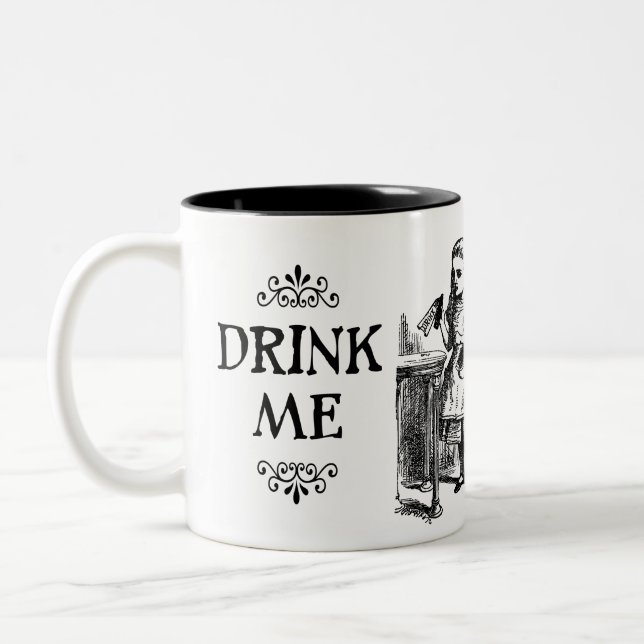 Tasse 2 Couleurs Buvez-Moi (Gauche)