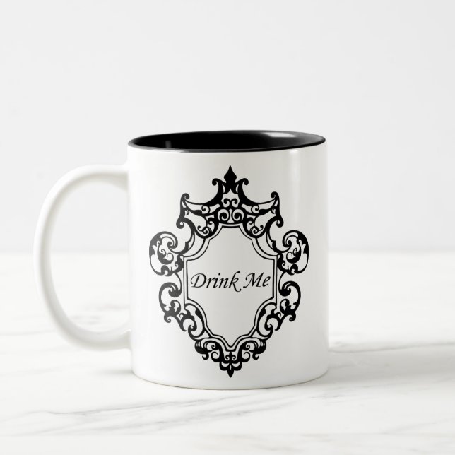 Tasse 2 Couleurs Buvez-moi ! (Gauche)