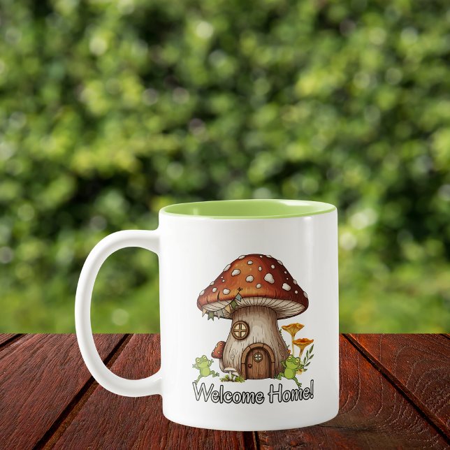 Tasse 2 Couleurs Cabane Champignon Enchantée (Créateur téléchargé)