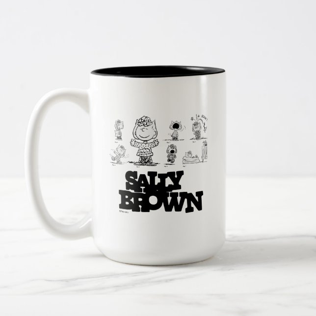 Tasse 2 Couleurs cacahuètes | Sally Brown (Gauche)