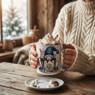 Tasse 2 Couleurs Cacao chaud personnalisé