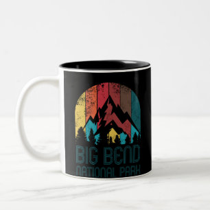 Tasse 2 Couleurs Cadeau affligé de parc national de grande courbur