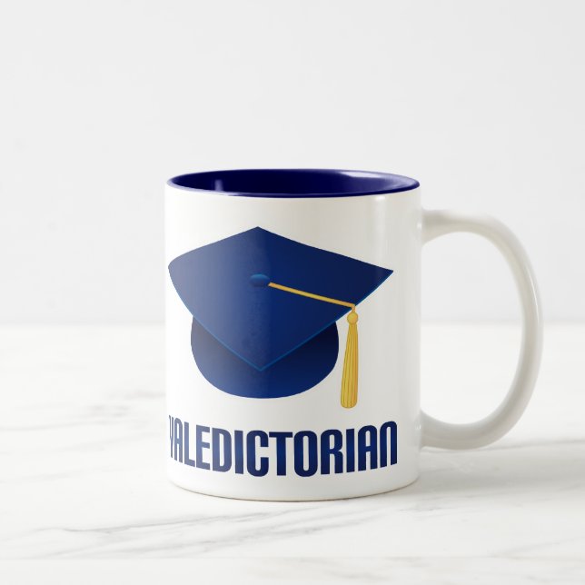 Tasse 2 Couleurs Cadeau bleu d'écarté d'obtention du diplôme de (Droit)