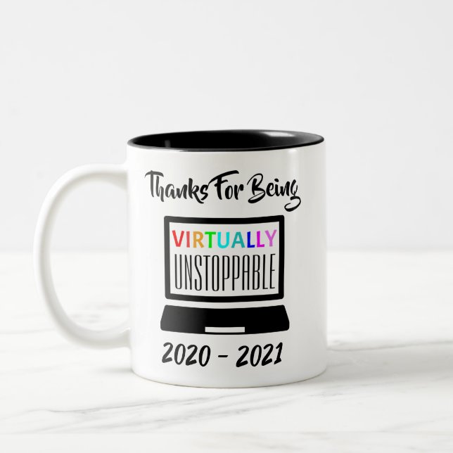 Tasse 2 Couleurs Cadeau d'appréciation de l'enseignant 2021  (Gauche)