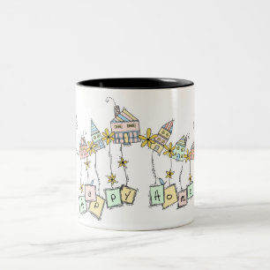 Tasse 2 Couleurs Cadeau de chauffage domestique