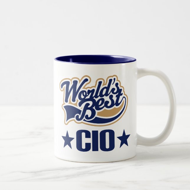 Tasse 2 Couleurs Cadeau de CIO (mondes meilleurs) (Droit)
