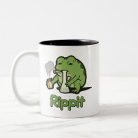 Cadeau de fumeur de grenouille drôle Rippit, Greno