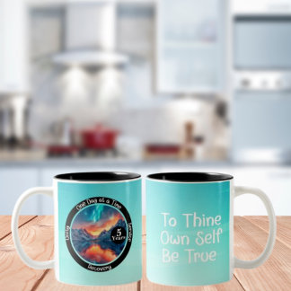 Tasse 2 Couleurs Cadeau de la phase de récupération personnalisée -