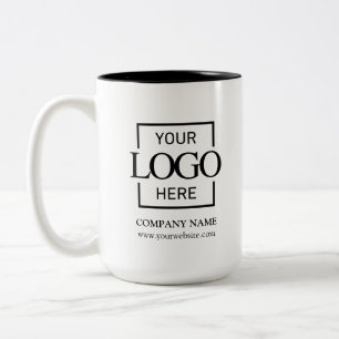 Tasse 2 Couleurs Cadeau de marque d'entreprise avec logo d'entrepri