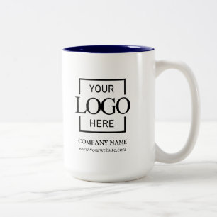 Tasse 2 Couleurs Cadeau de marque d'entreprise avec logo d'entrepri