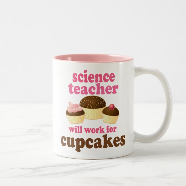 Tasse 2 Couleurs Cadeau (drôle) de professeur de Sciences (Droit)