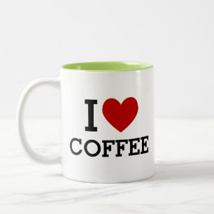 Tasse 2 Couleurs Cadeau drôle et mignon pour les amateurs de café J