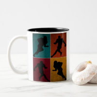 Cadeau du joueur de football américain vintage