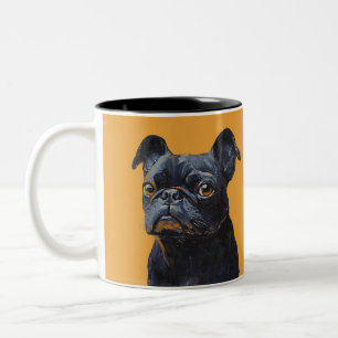 Tasse 2 Couleurs Cadeau élégant moderne personnalisé de photo d'ani