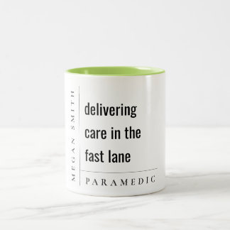 Tasse 2 Couleurs Cadeau paramétrique minimaliste moderne