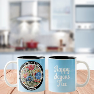 Tasse 2 Couleurs Cadeau personnalisé de la phase de récupération -
