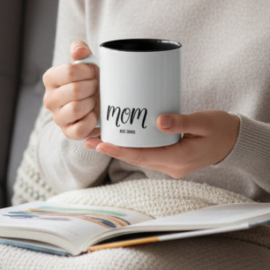 Tasse 2 Couleurs Cadeau pour maman nouvellement établie