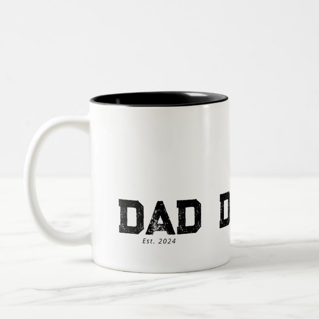 Tasse 2 Couleurs Cadeau pour nouveau papa (Gauche)