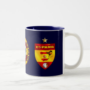 Tasse 2 Couleurs Cadeau une étoile de champions d'Espana