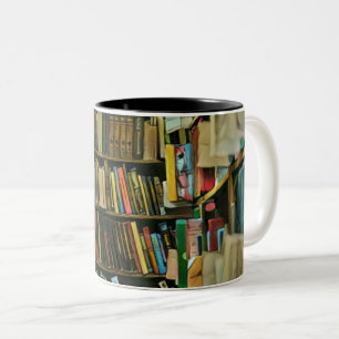 Tasse 2 Couleurs Cadeau vintage pour les amateurs de livres