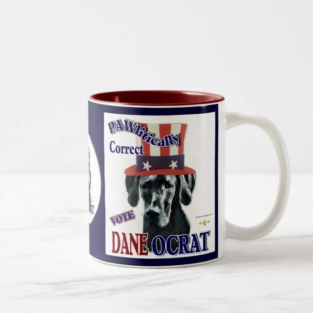 Tasse 2 Couleurs Cadeaux Dane (Droit)