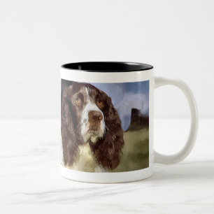 Tasse 2 Couleurs Cadeaux d'art espagnol Springer anglais
