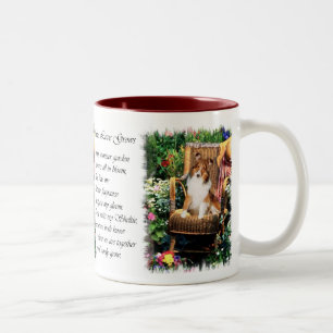 Tasse 2 Couleurs Cadeaux d'art Sheltie de berger des Shetland