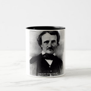 Tasse 2 Couleurs Cadeaux de citation d'amour "Pleurez seul" d'Edgar