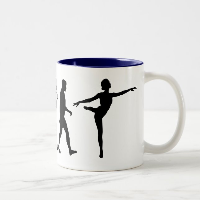Tasse 2 Couleurs Cadeaux de danse pour le ballet et les danseurs (Droit)