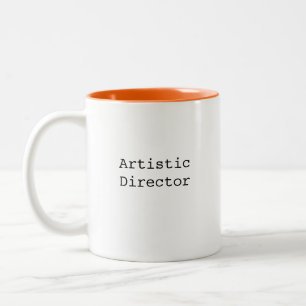 Tasse 2 Couleurs cadeaux de directeur artistique pour hommes femmes