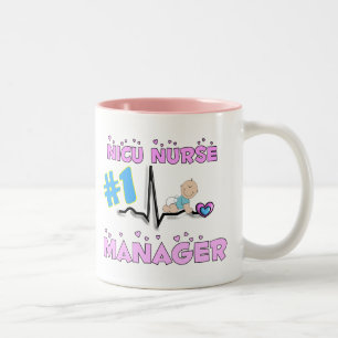 Tasse 2 Couleurs Cadeaux de directeur d'infirmière de NICU