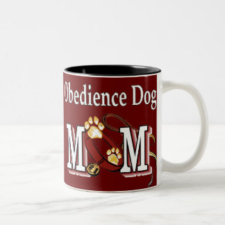 Tasse 2 Couleurs Cadeaux de maman d'obéissance canine