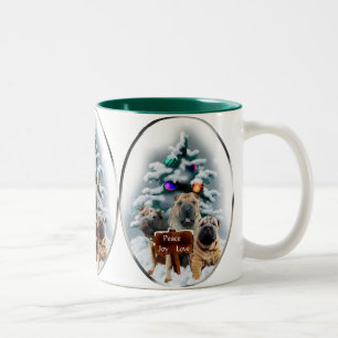 Tasse 2 Couleurs Cadeaux de Noël chinois Shar-Pei
