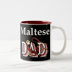 Tasse 2 Couleurs Cadeaux de papa maltais