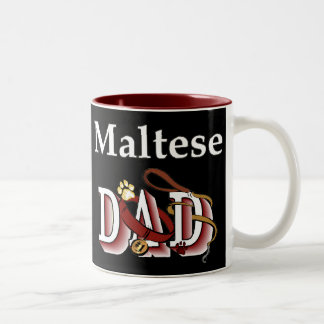 Tasse 2 Couleurs Cadeaux de papa maltais