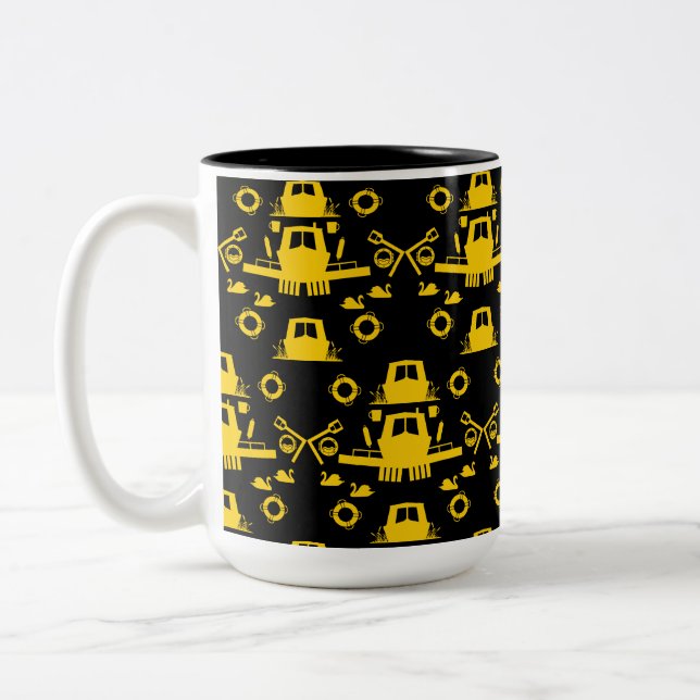 Tasse 2 Couleurs Cadeaux de péniche britannique (Gauche)
