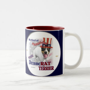 Tasse 2 Couleurs Cadeaux de RAT TERRIER