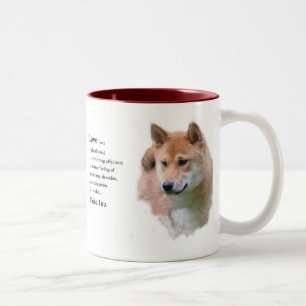 Tasse 2 Couleurs Cadeaux de Shiba Inu