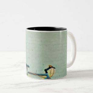 Tasse 2 Couleurs Cadeaux de vélo pour elle