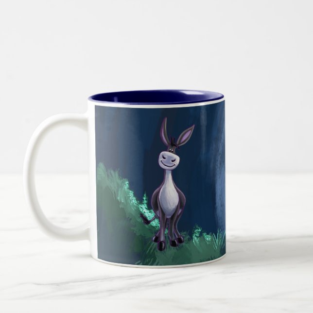 Tasse 2 Couleurs Cadeaux et accessoires d'âne (Gauche)