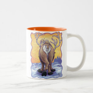 Tasse 2 Couleurs Cadeaux et accessoires de rennes
